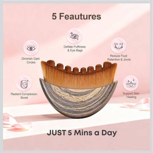 GUA SHA BRUSH FOR SNATCHED FACE