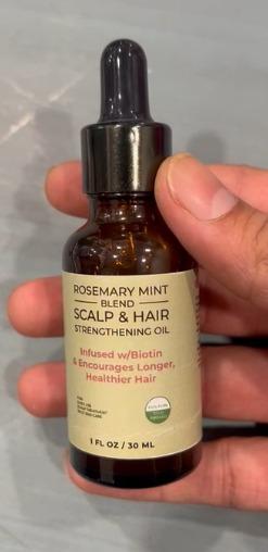 Rosemary Mint Scalp & Hair Strengthening Oil