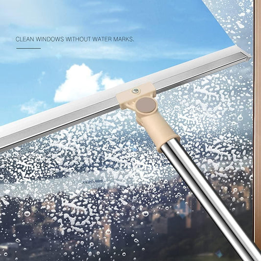 Mummy Magic Broom– Multipurpose Wiper | Adjustable Silicon Blade | 180° Rotating Head