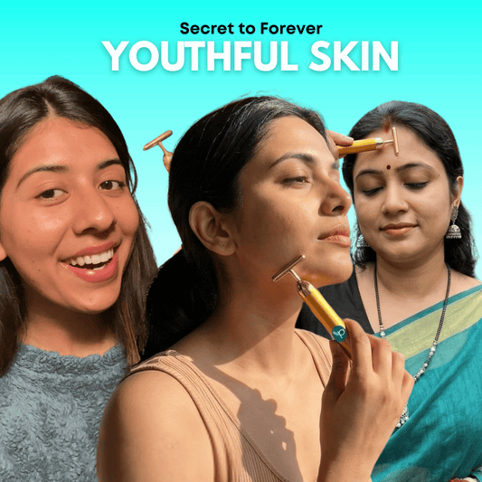 24K GOLD FACIAL MASSAGER