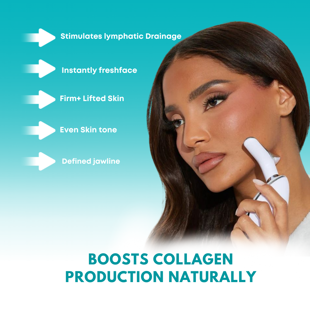 Pushya LED Face Sculptor | Face & Neck Massager for Lifting, Glow & Sculpting