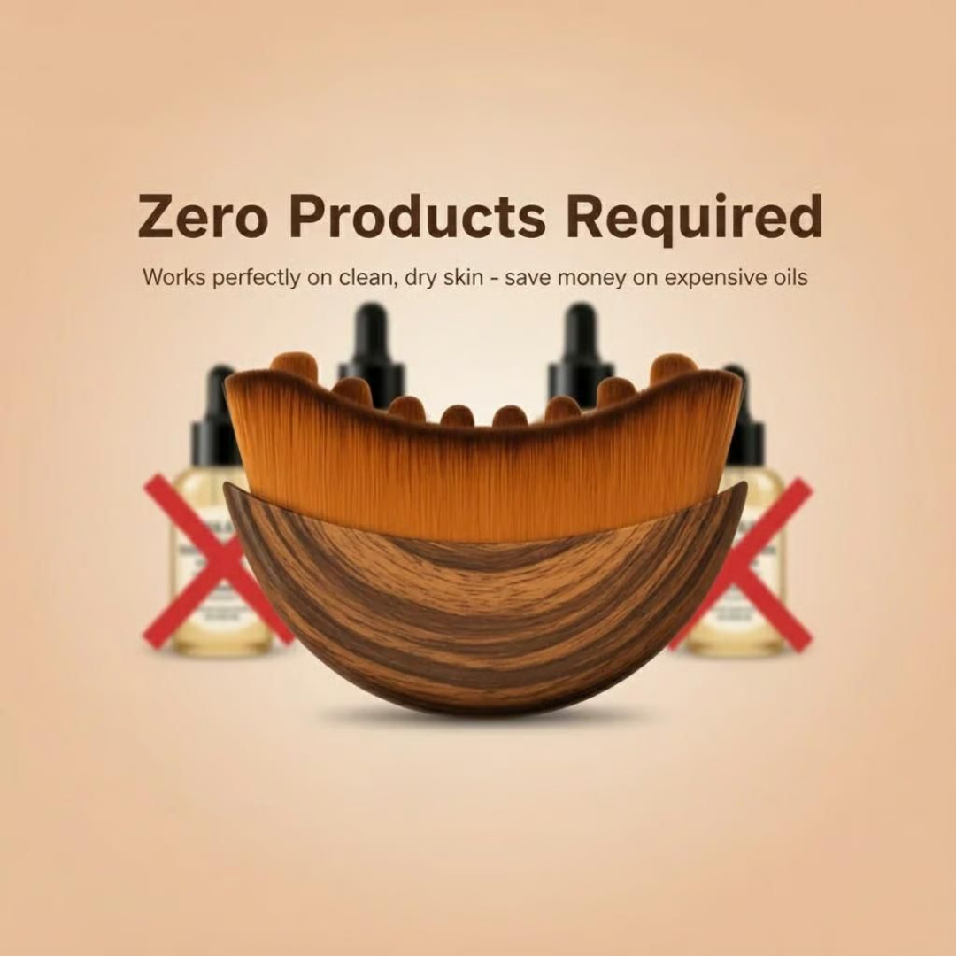 GUA SHA BRUSH FOR SNATCHED FACE