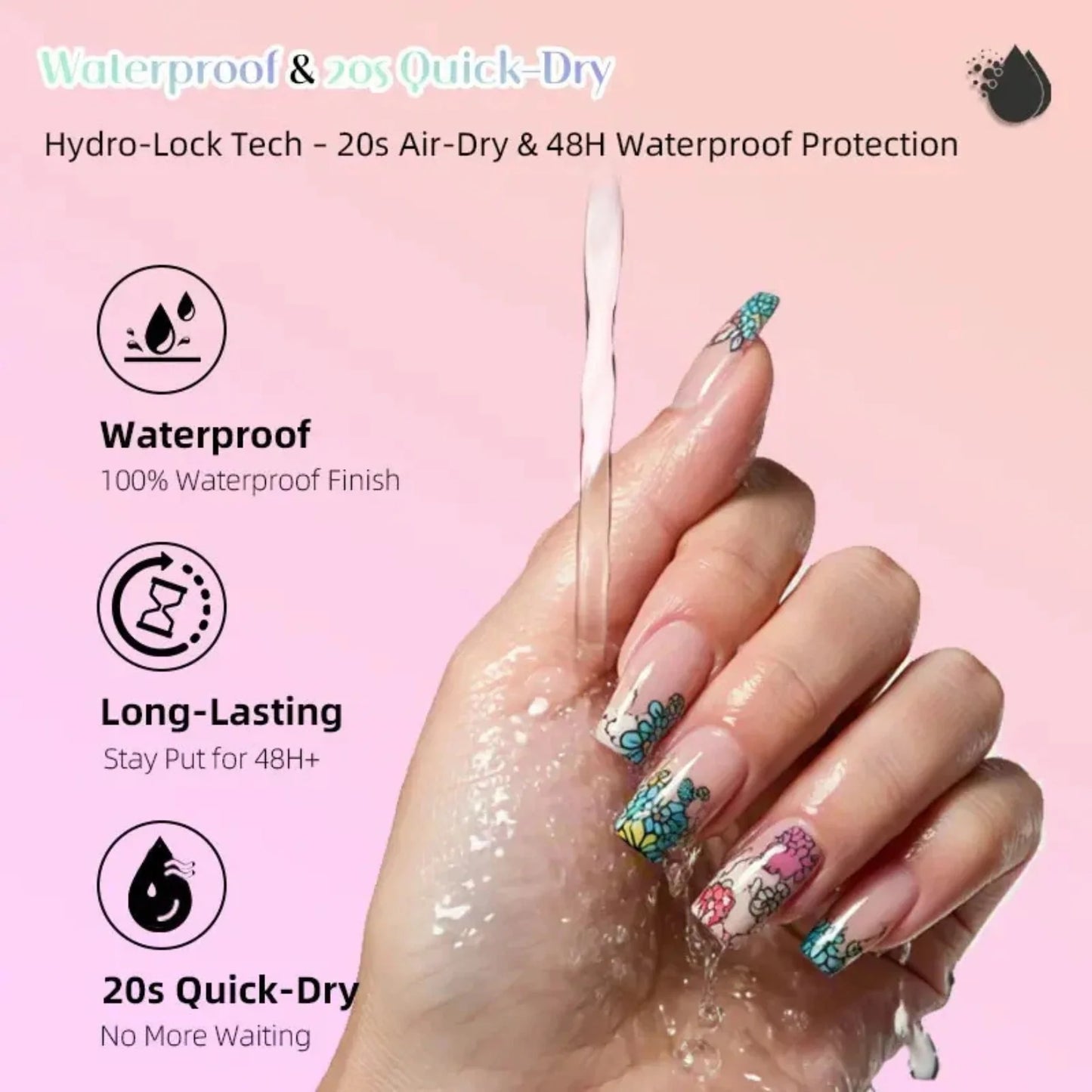 Nail Art Pens Set of 12 Colors